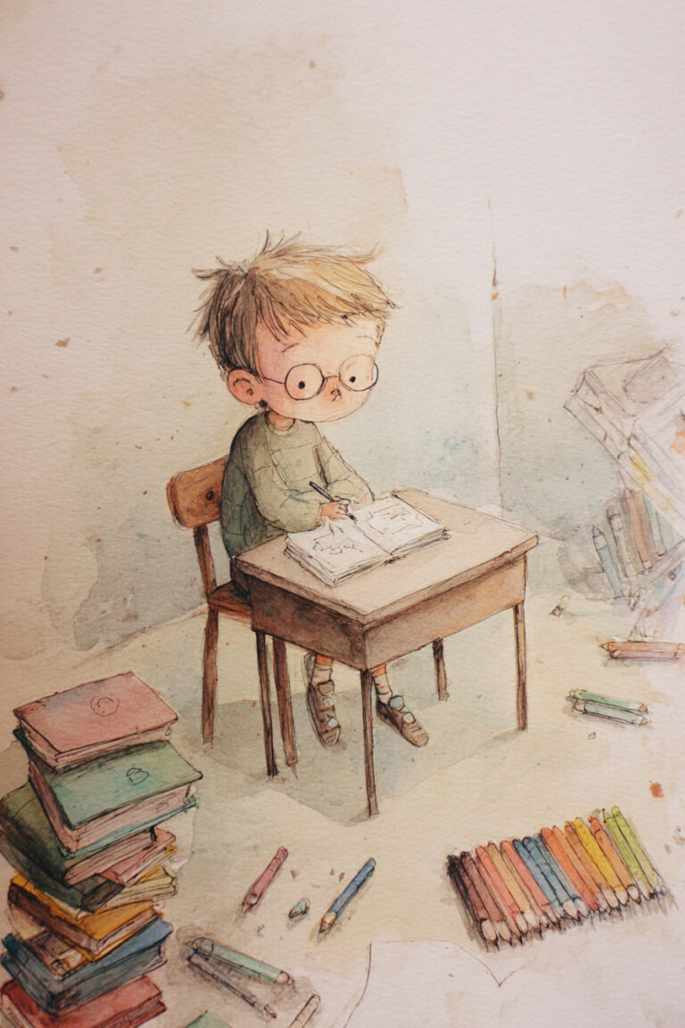 14. Writing and Illustrating a Homemade Book