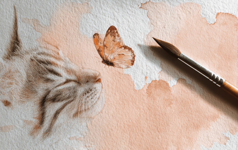 emthehuman1_paint_brush_next_to_a_whimsical_watercolor_and_ink__c0775704-fd1a-4a9d-86a5-4c8137b9e705