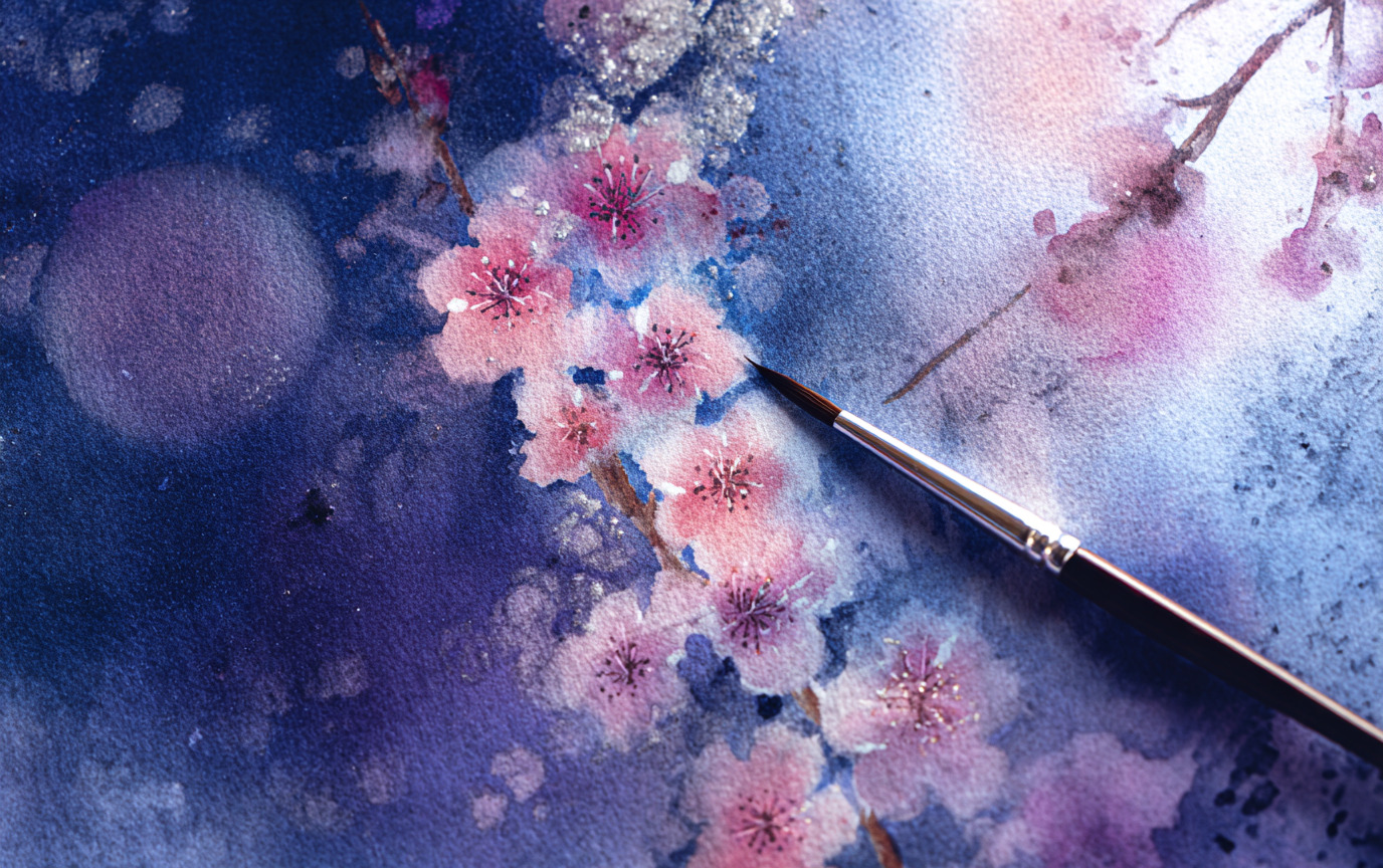 30 Cherry Blossom Spring Watercolors for Inspiration