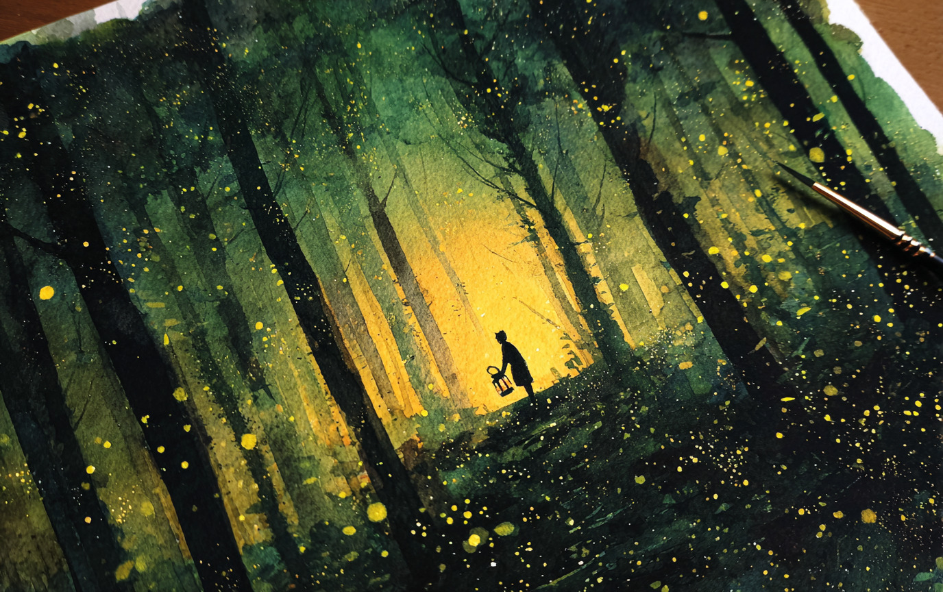 30 Woodland Watercolor Paintings So Dreamy You’ll Want to Live Inside Them