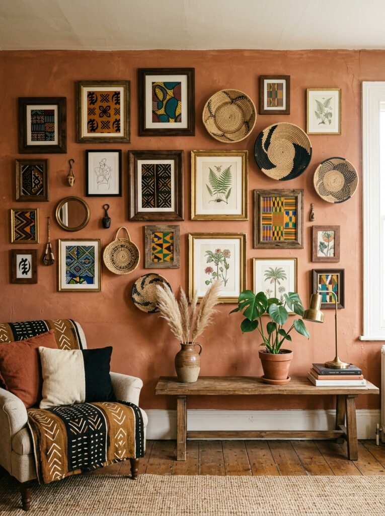 Afro Bohemian Living Room Decor Ideas