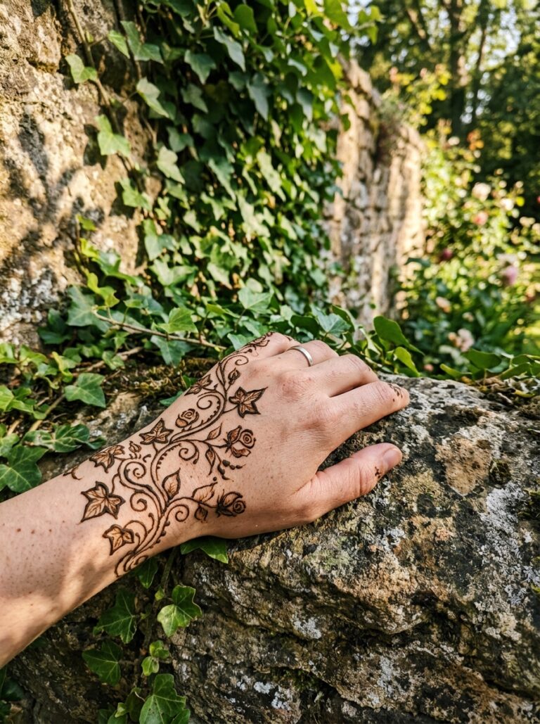 24. Climbing Ivy and Roses