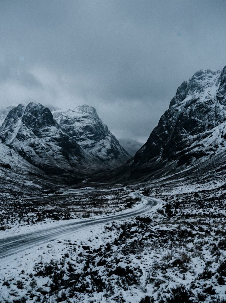 18. Glencoe Pass in Winter