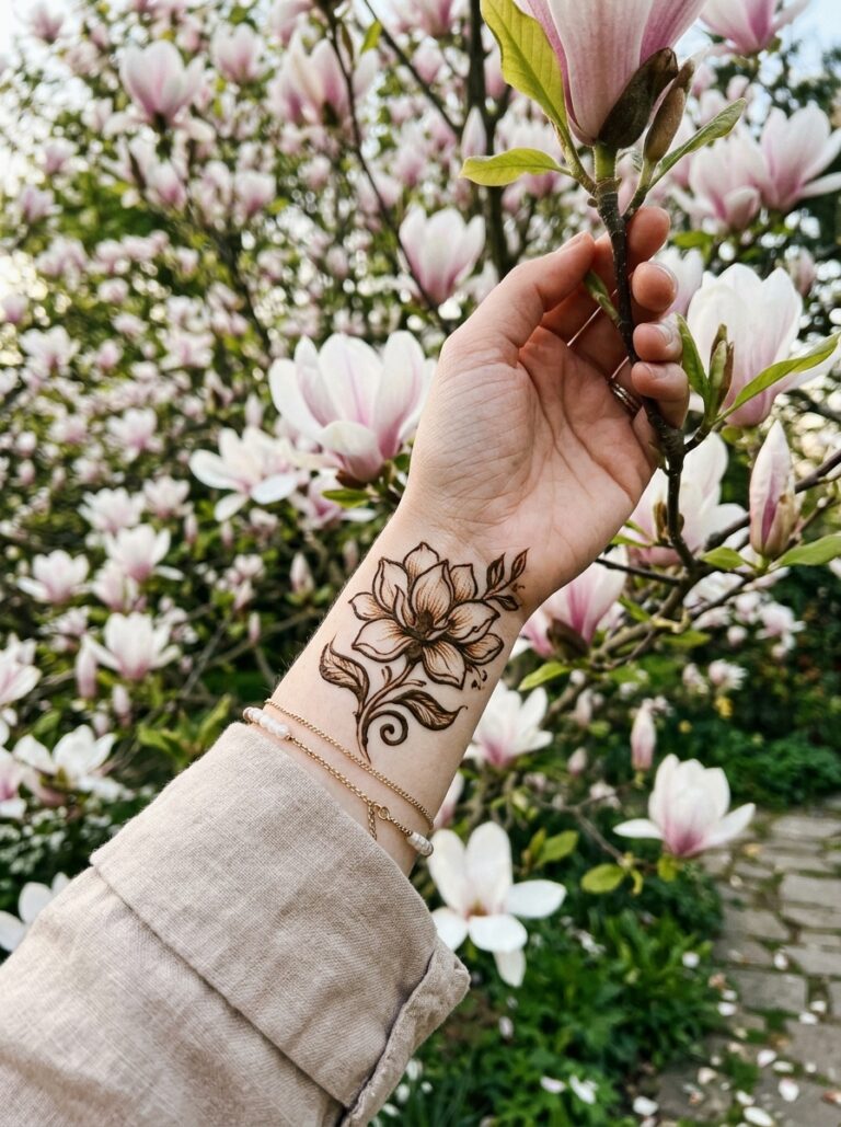 15. Magnolia Wrist Wrap