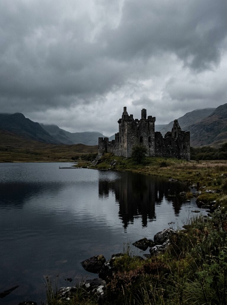 8. Ruined Castle by the Water