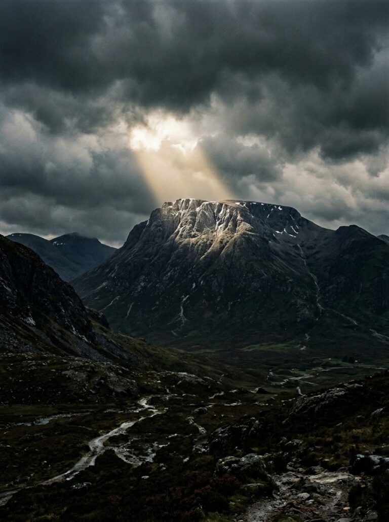 13. Storm Light on Ben Nevis