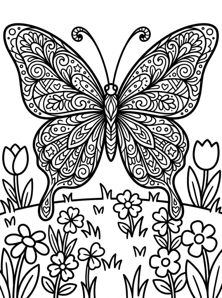 25. Rainbow Butterfly Close-Up