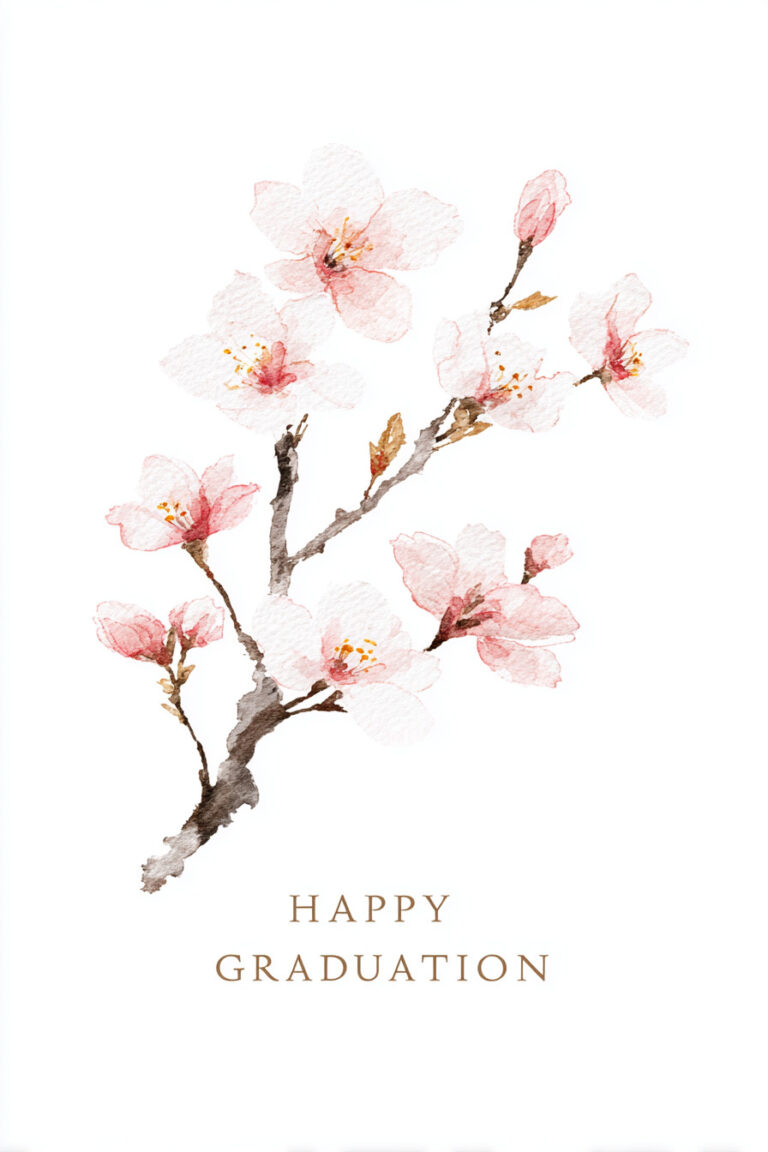 Idea 3: Cherry blossom branch
