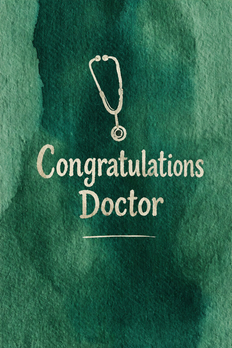 Idea 15: Medicine and science card