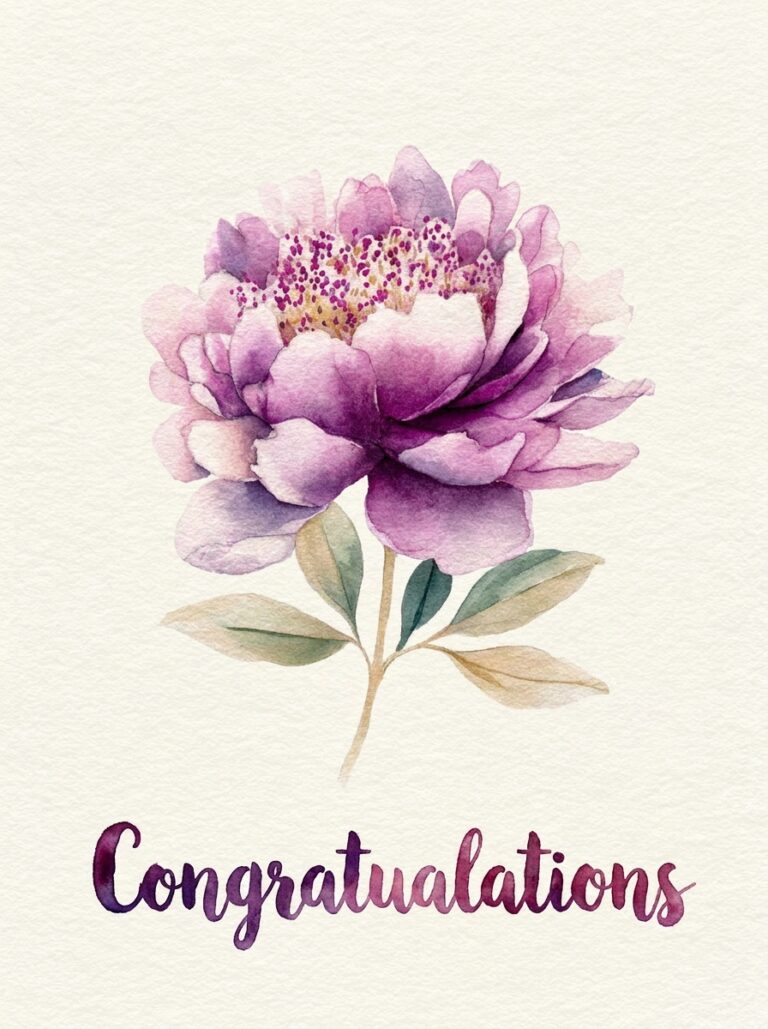 Idea 5: Single peony