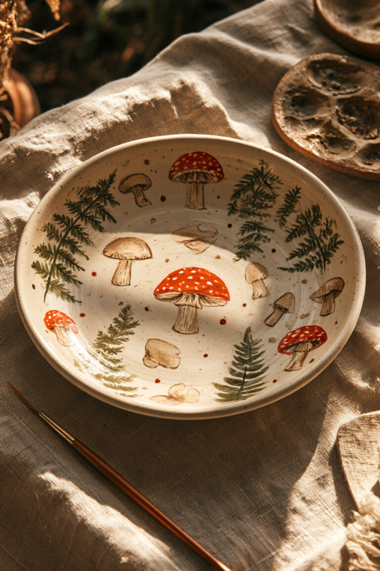22. Mushroom Plate
