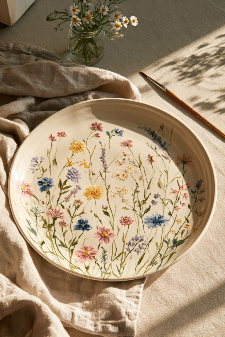 7. Wildflower Meadow Plate