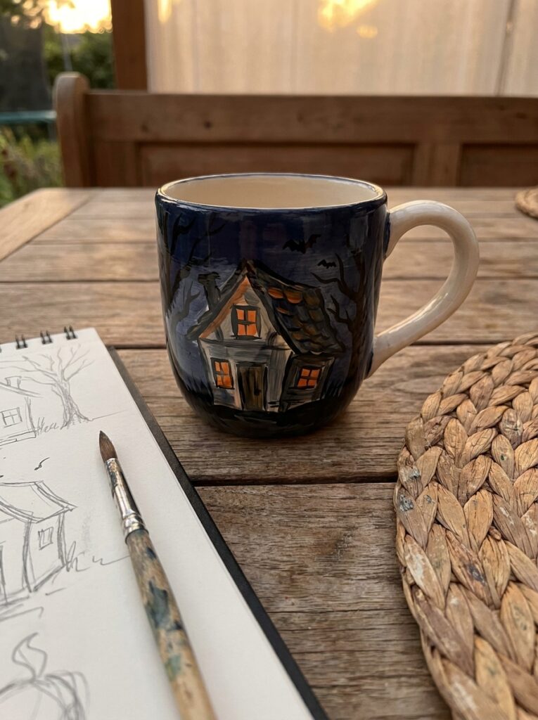 Haunted Cottage Mug