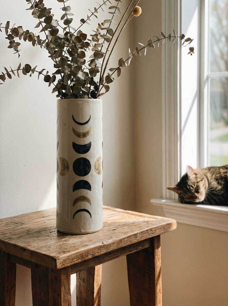 20. Moon Phase Vase