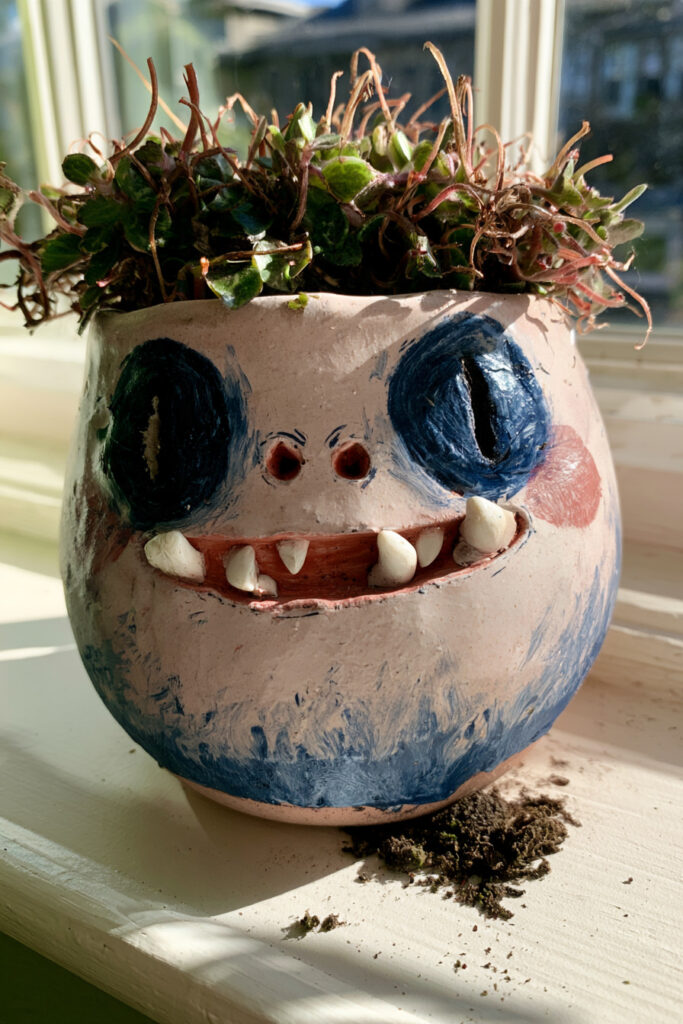 Smiling Monster Planter