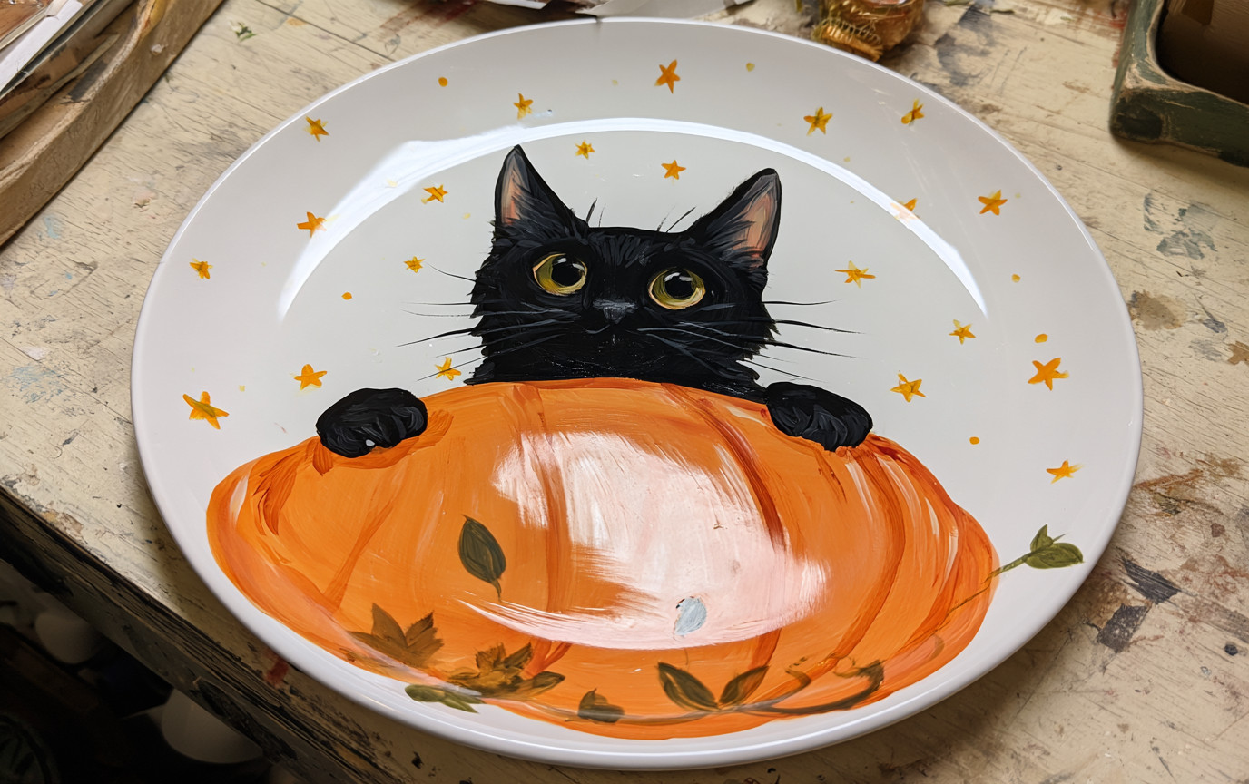 25 Halloween Pottery Painting Ideas for a Spooky Creative Night