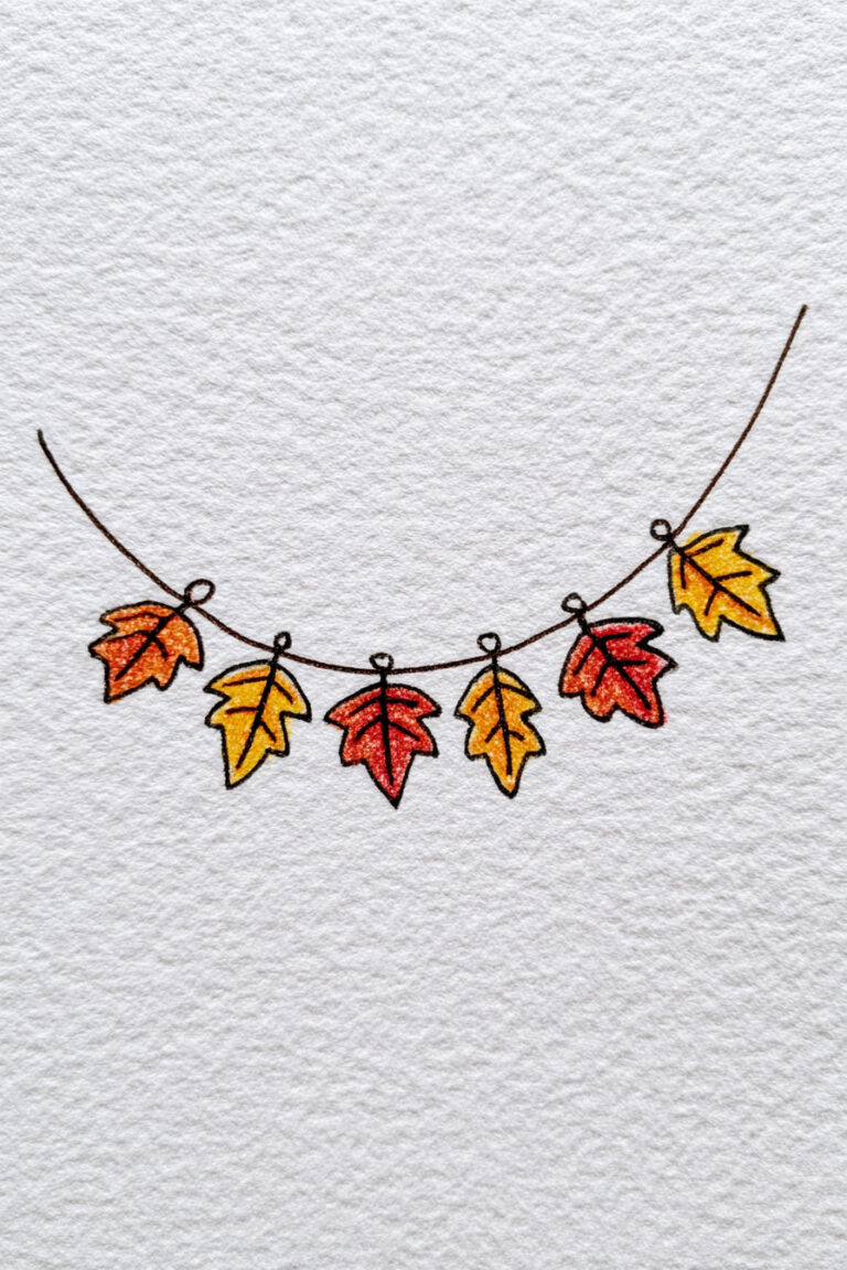 19. Autumn Leaf Garland