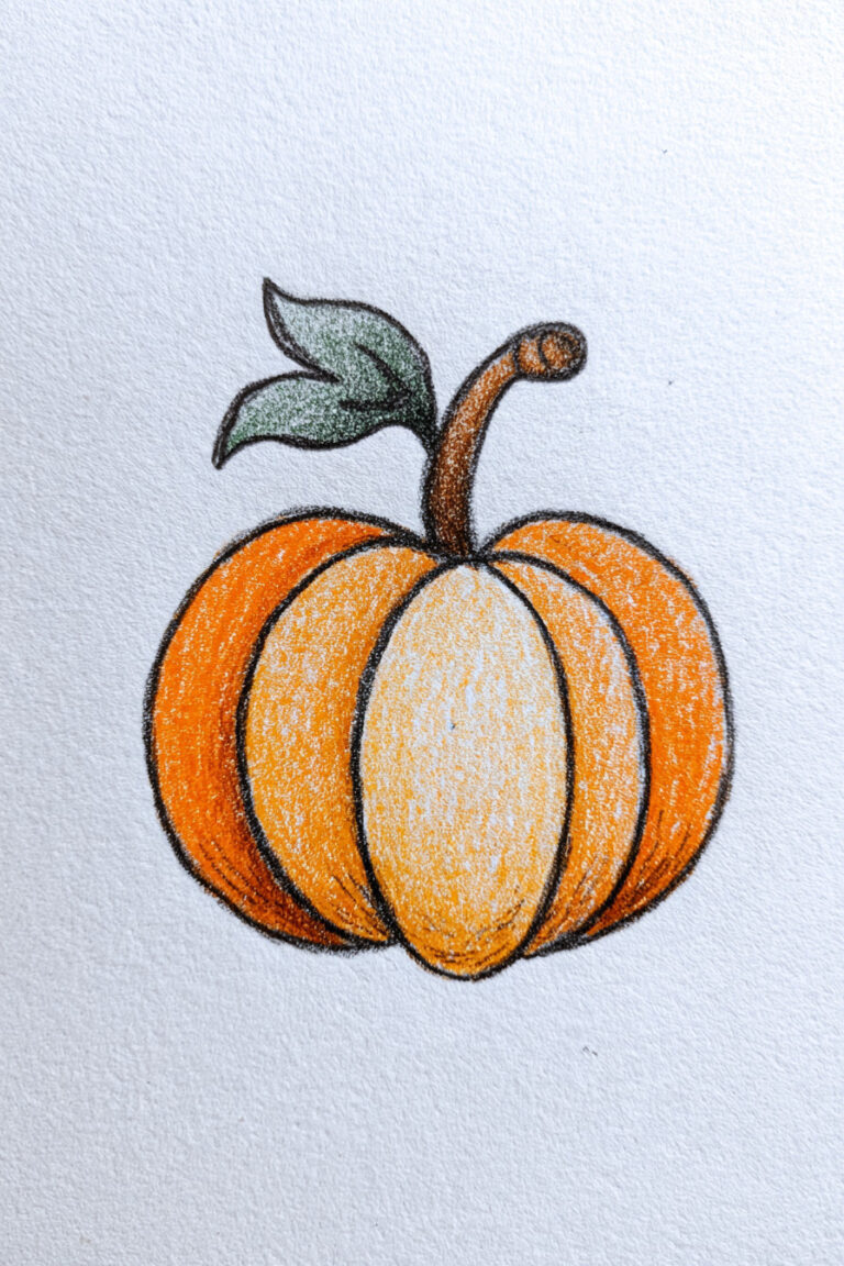 3. Basic Pumpkin Outline