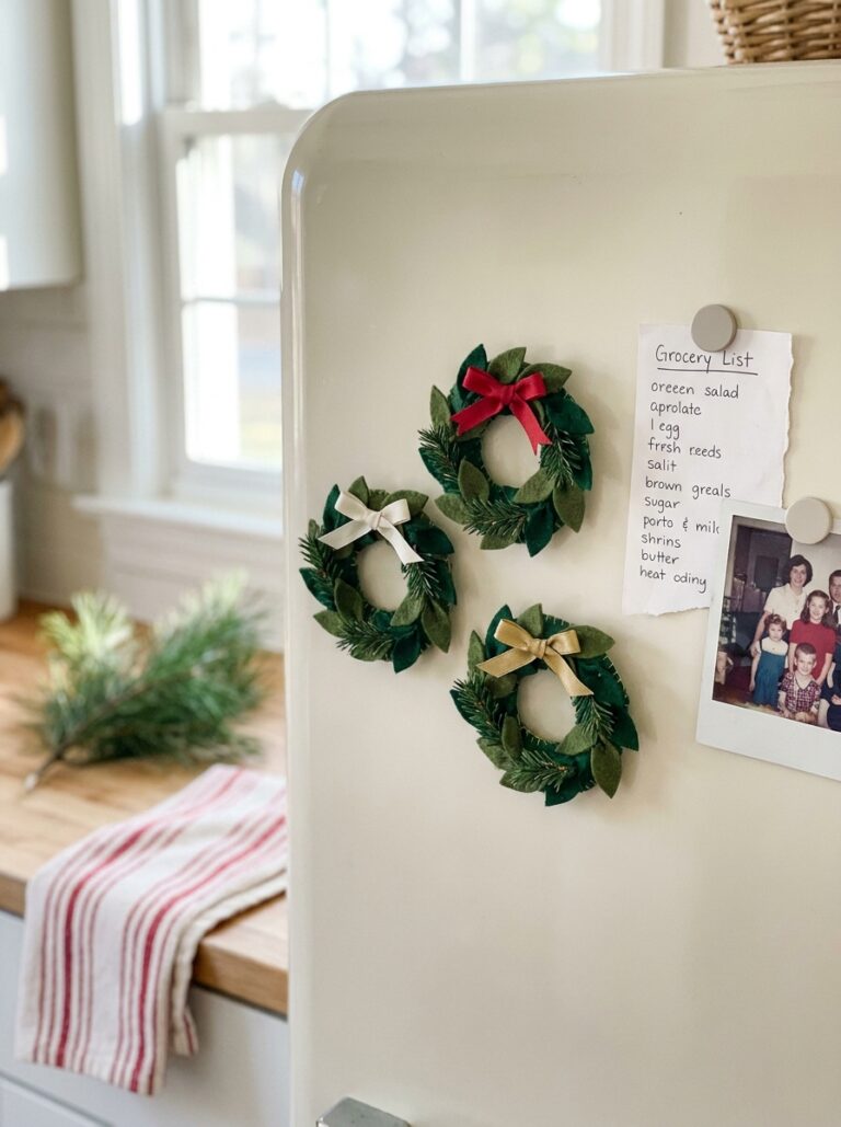 19. Mini Wreath Magnets