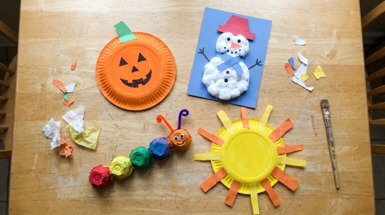 24 Seasonal Craft Ideas for Kids All Year Round