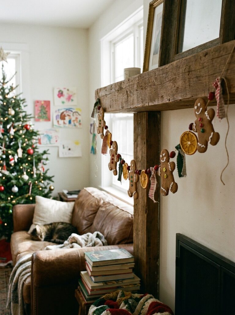 11. Gingerbread garland