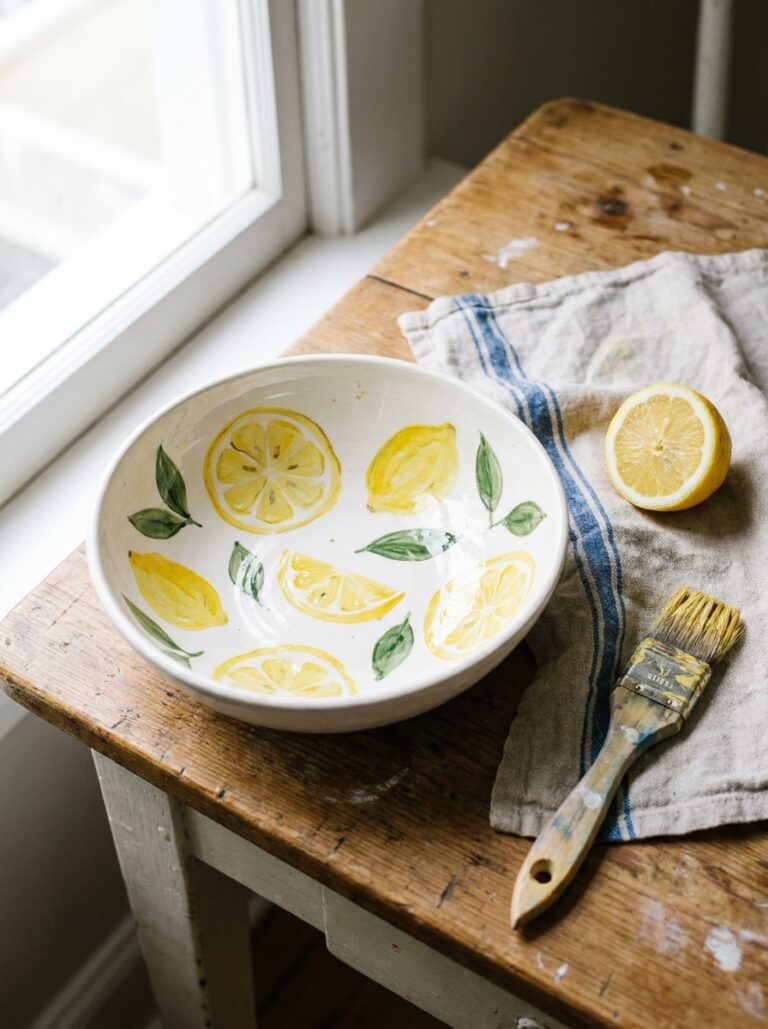 20. Lemon slice bowl