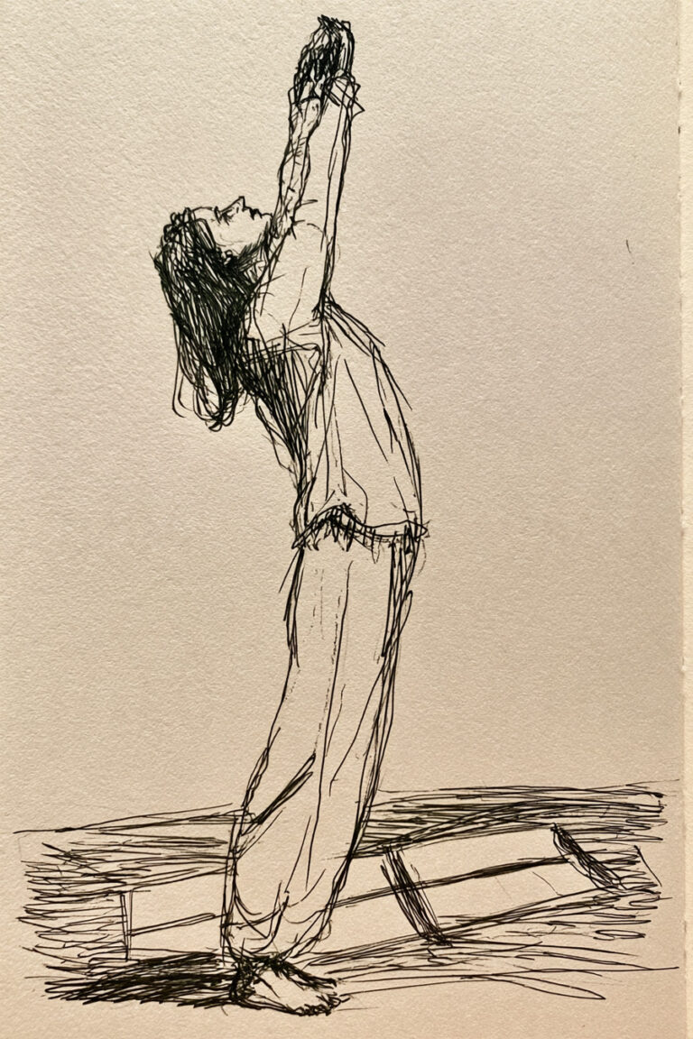 15. Morning Stretch in Sunlight