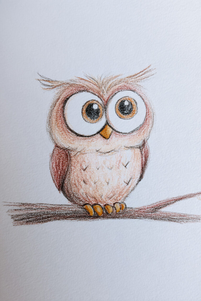 22. Owl on a Branch