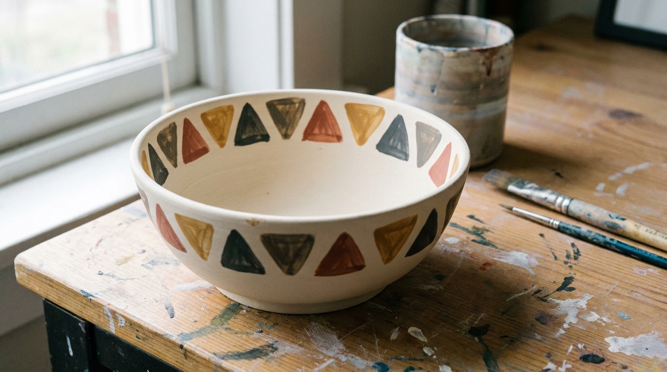 22 Pottery Bowl Painting Ideas that are Easy to Recreate