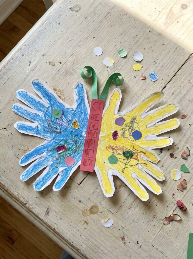16. Handprint Butterfly