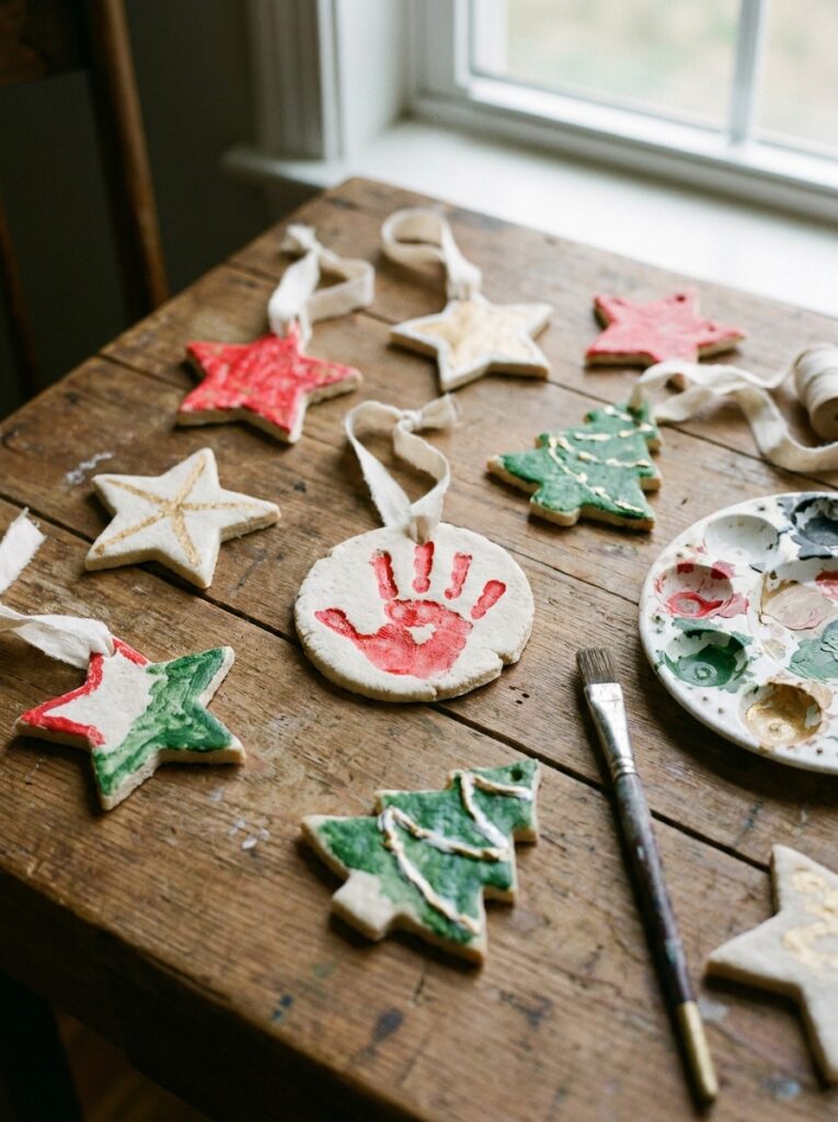christmas craft ideas Salt Dough Ornament