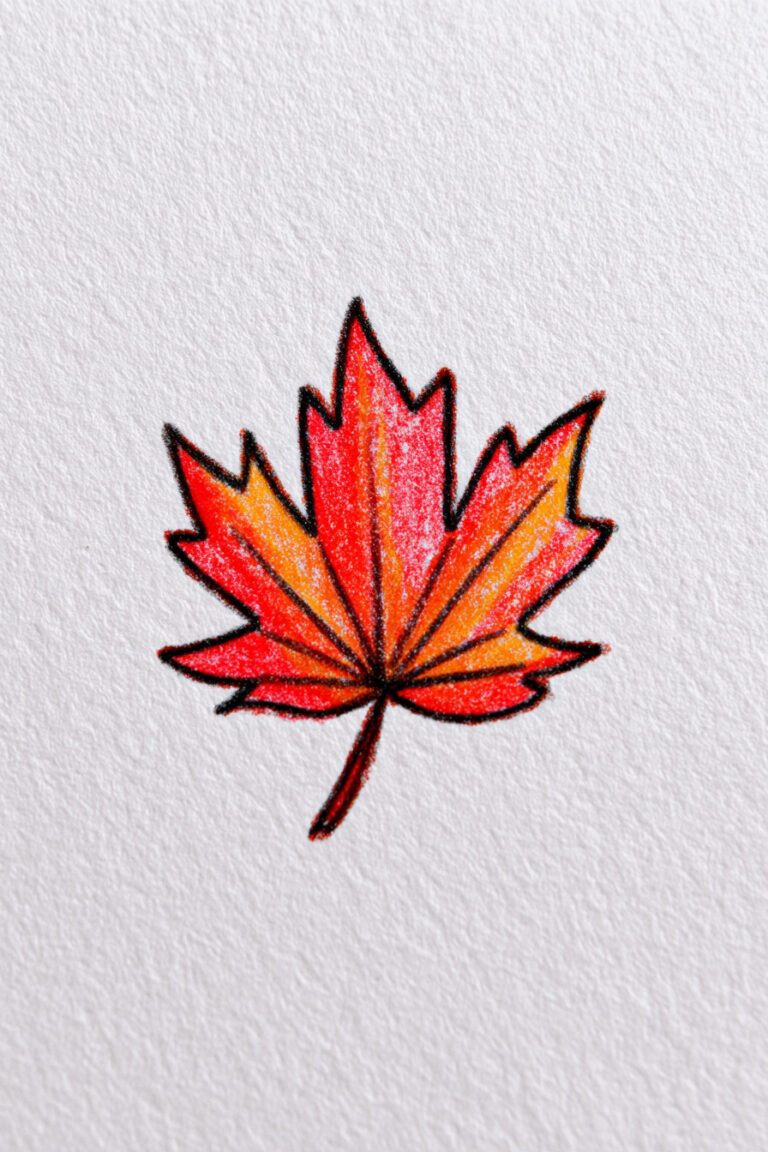 1. Simple Maple Leaf