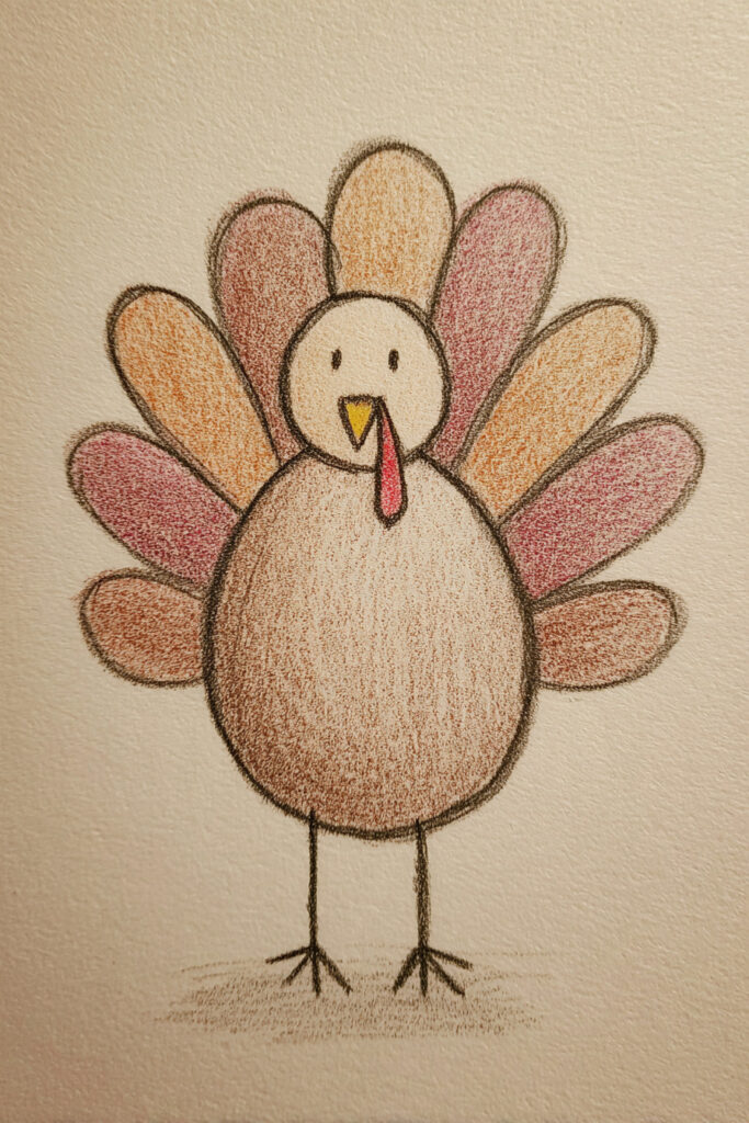 thanksgiving drawing ideas for kids 
